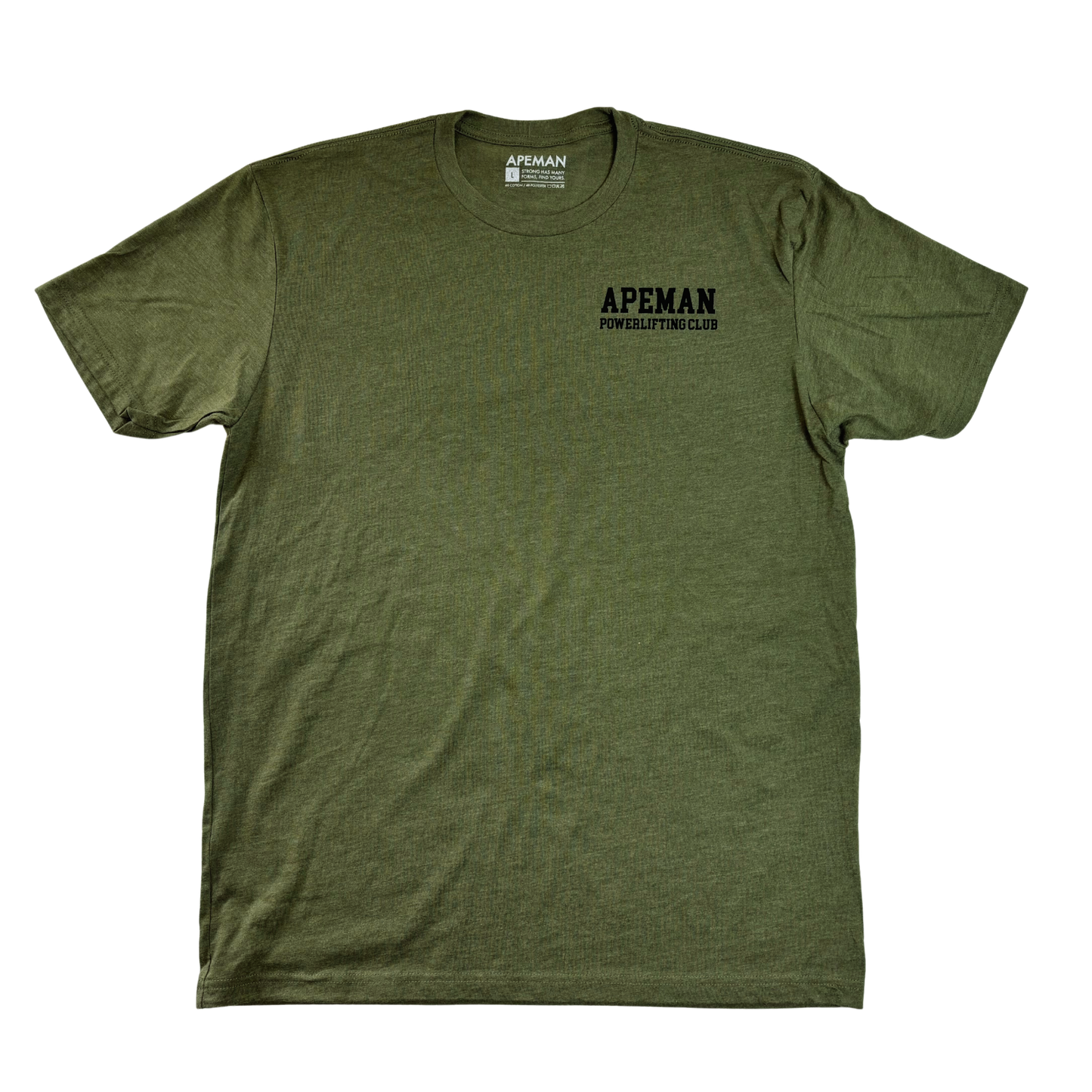 CAMISETA DEL CLUB DE LEVANTAMIENTO DE POTENCIA
