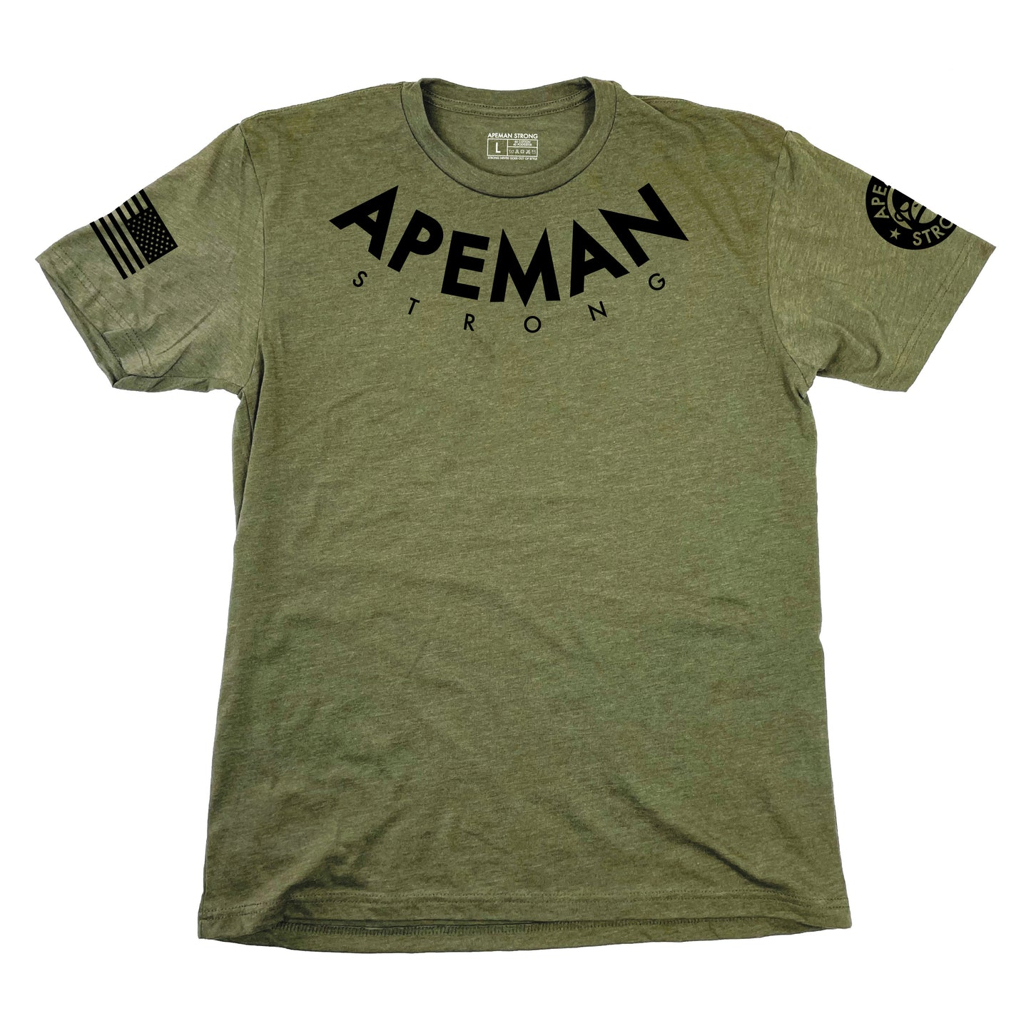 MILITARY GREEN COMPETITION TEE