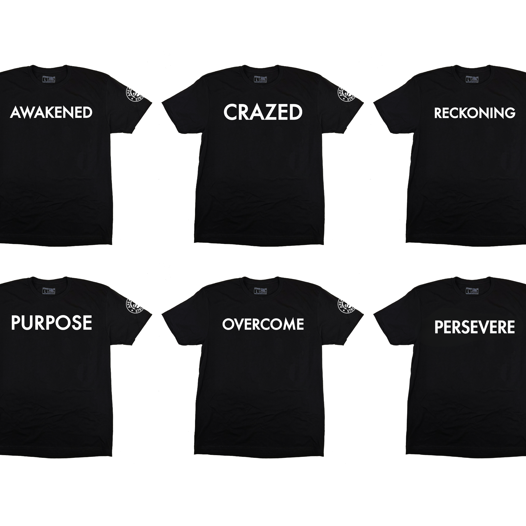 Creed Tee Collection – Apeman Strong