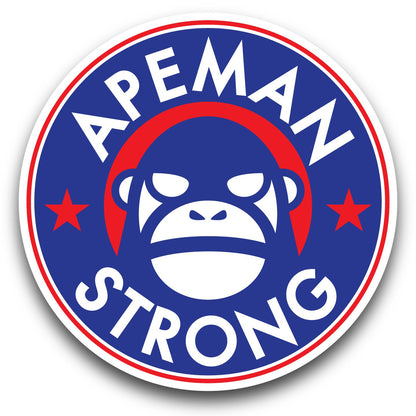 APEMAN STICKER - Apeman Strong Apeman Strong