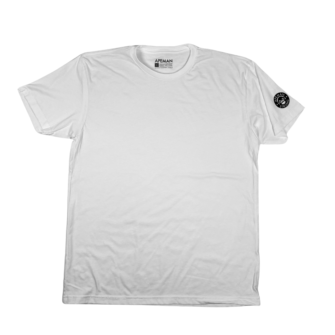 T-SHIRT PRIMAIRE BLANC APEMAN