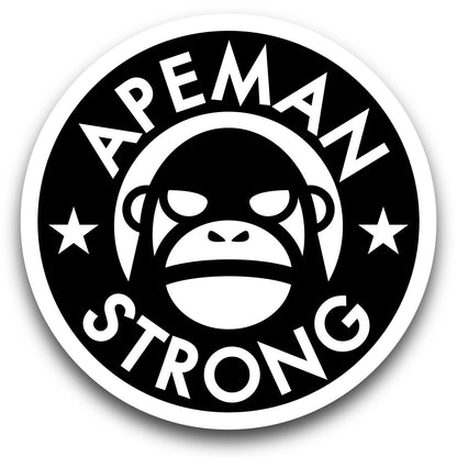 APEMAN STICKER - Apeman Strong Apeman Strong