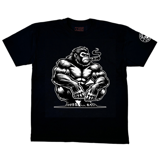 T-SHIRT ALPHA NOIR APEMAN