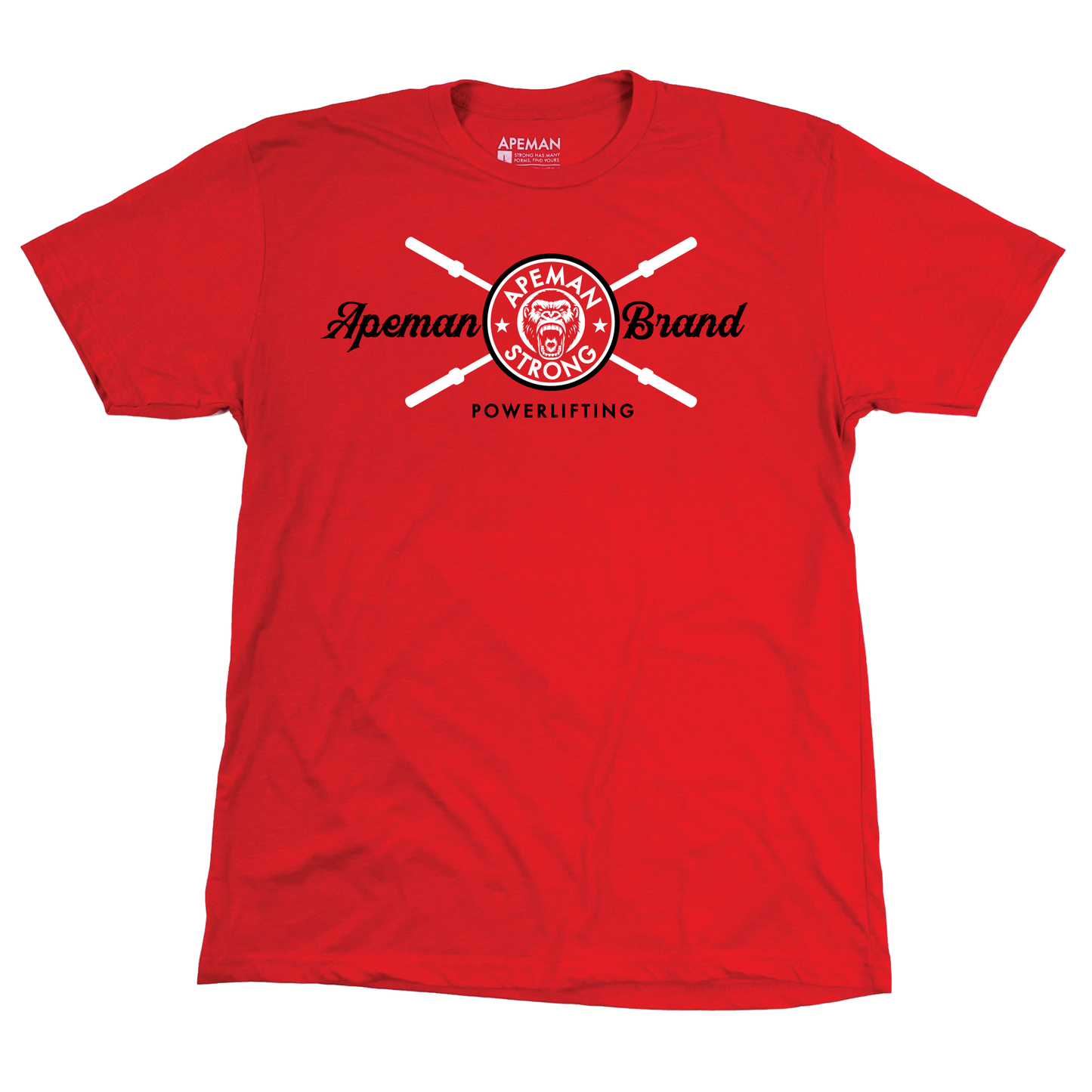 CAMISETA DE LEVANTAMIENTO DE POTENCIA DE LA MARCA APEMAN