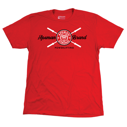 T-SHIRT DE POWERLIFTING DE LA MARQUE APEMAN