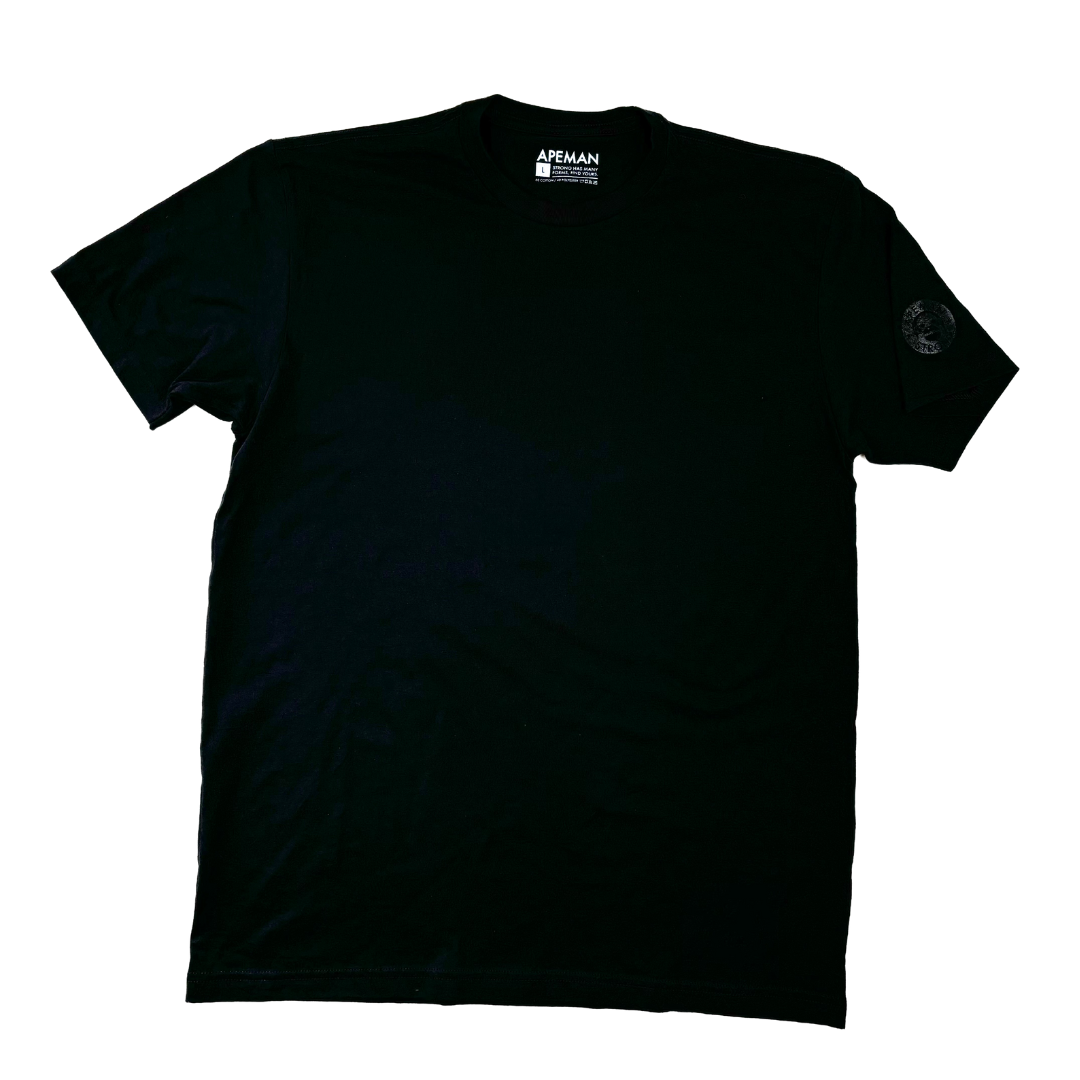 APEMAN PRIMARY BLACK TEE - Apeman Strong Apeman Strong