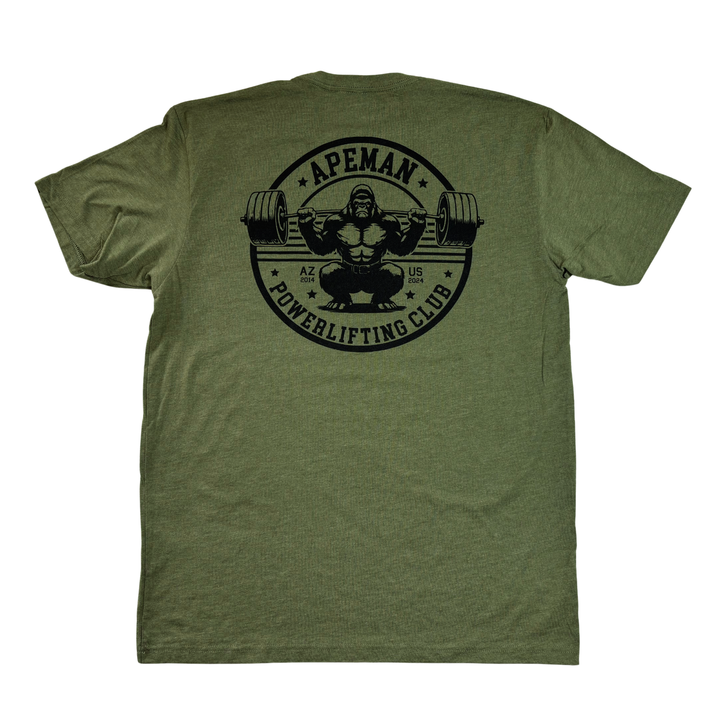 CAMISETA DEL CLUB DE LEVANTAMIENTO DE POTENCIA