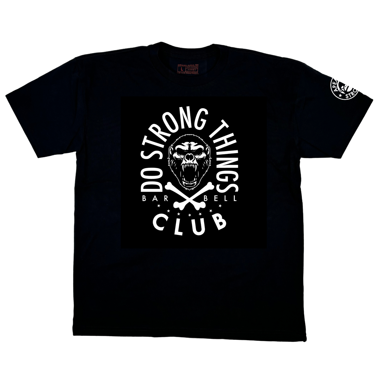 CAMISETA NEGRA APEMAN ALPHA