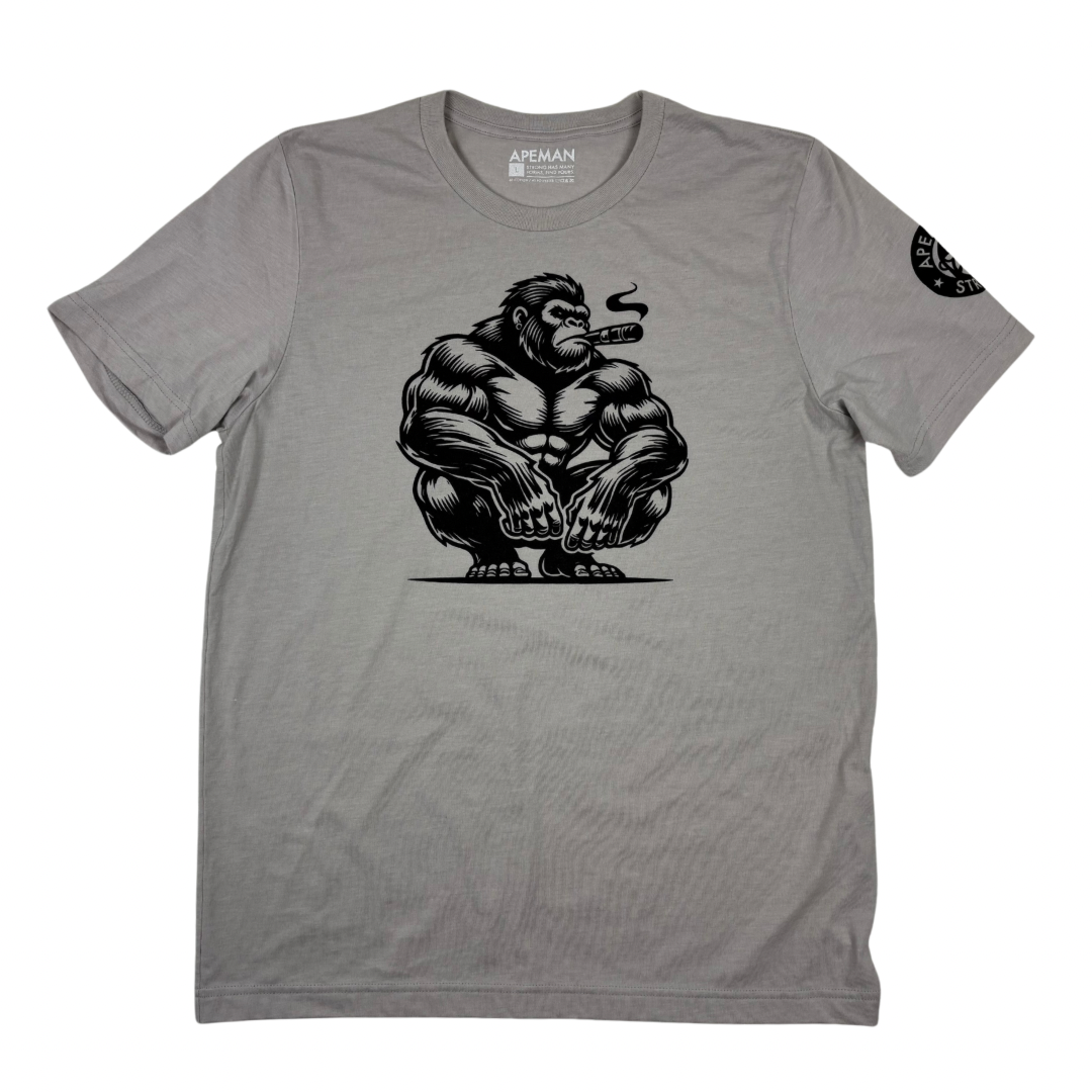 APEMAN CIGAR TEE - Apeman Strong Apeman Strong