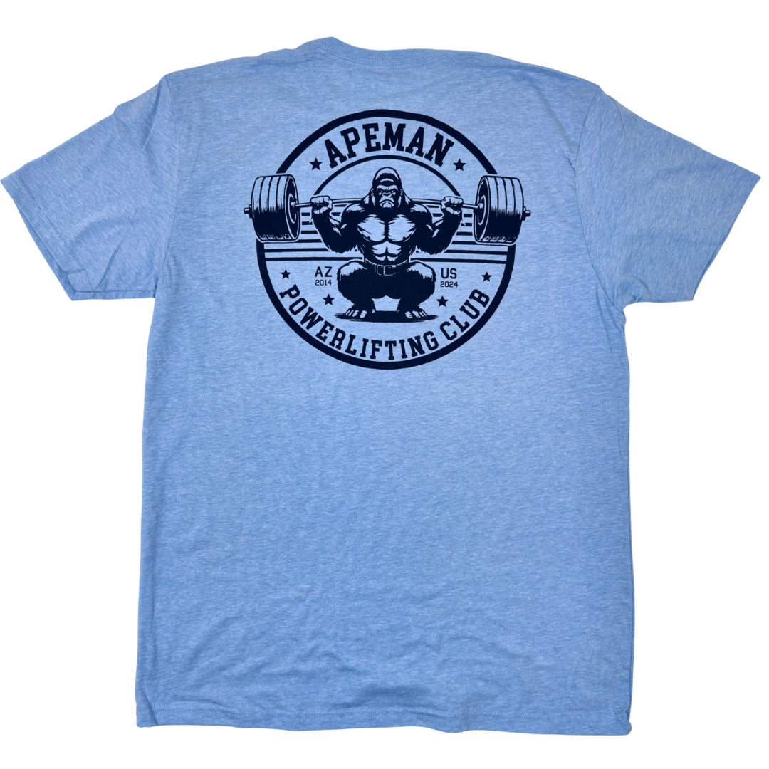 T-SHIRT DU CLUB DE POWERLIFTING