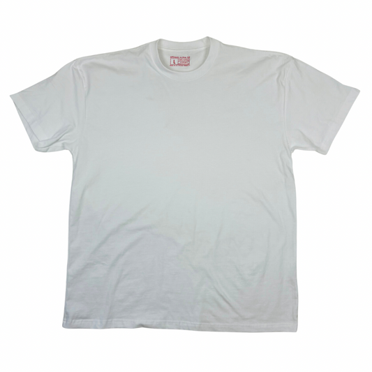 T-SHIRT BLANC ALPHA APEMAN