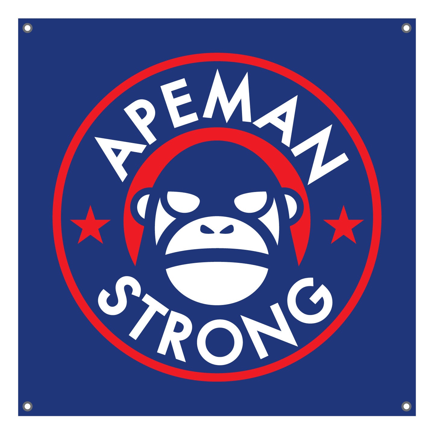 APEMAN BLUE BANNER