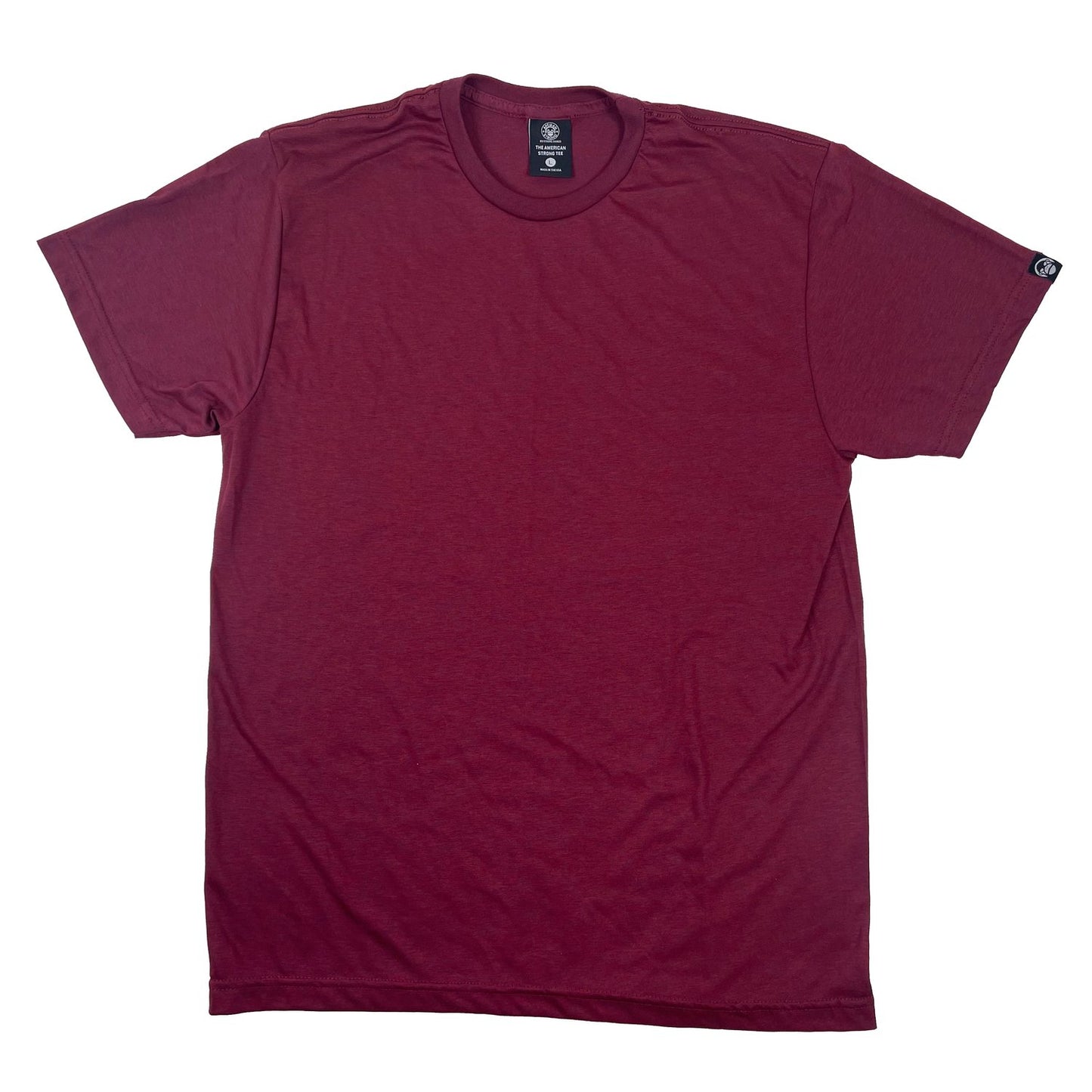 AMERICAN STRONG MAROON TEE - Apeman Strong Apeman Strong