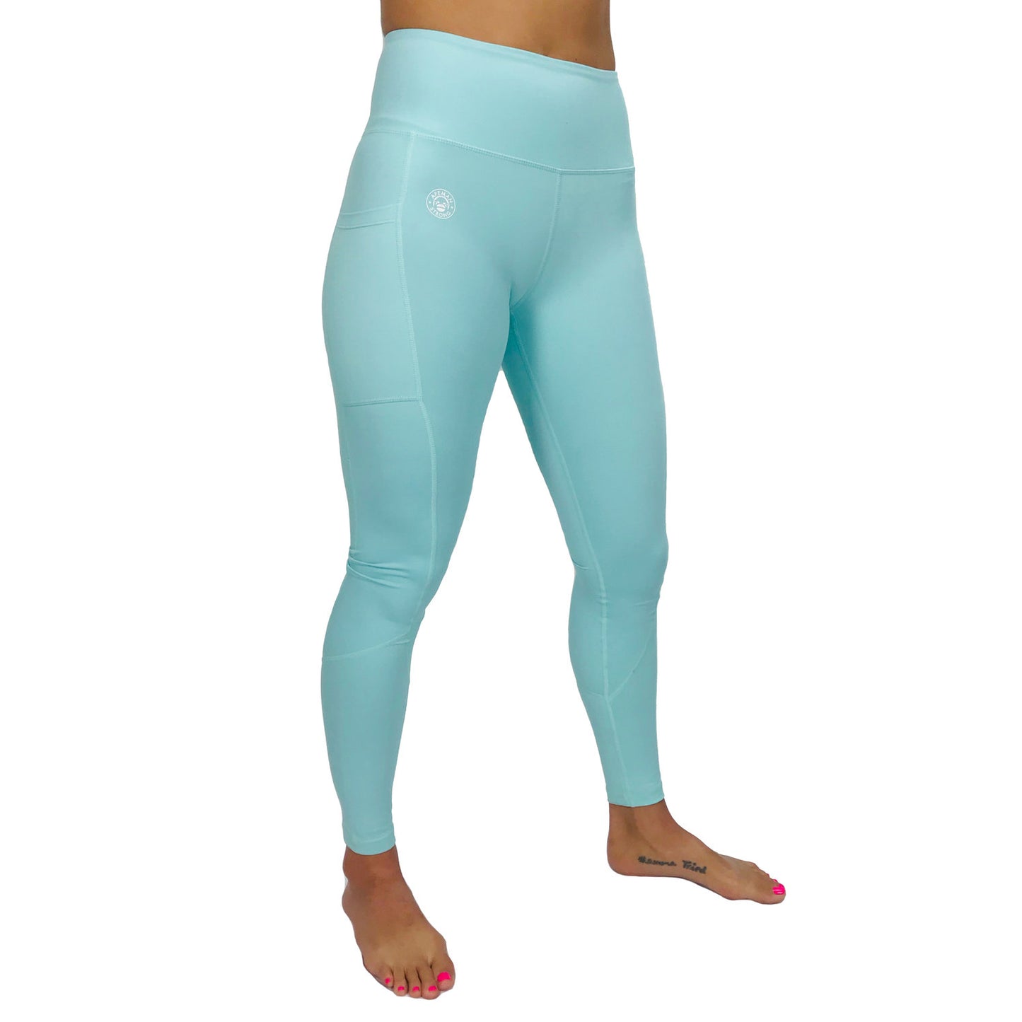 WOMEN'S MINT HIGH-RISE TIGHTS - Apeman Strong Apeman Strong