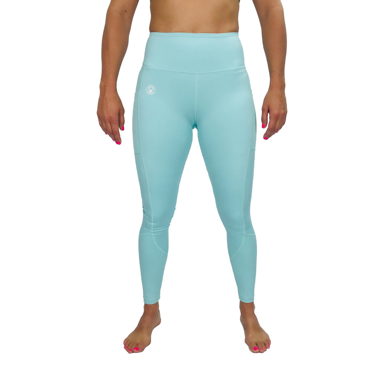 WOMEN'S MINT HIGH-RISE TIGHTS - Apeman Strong Apeman Strong