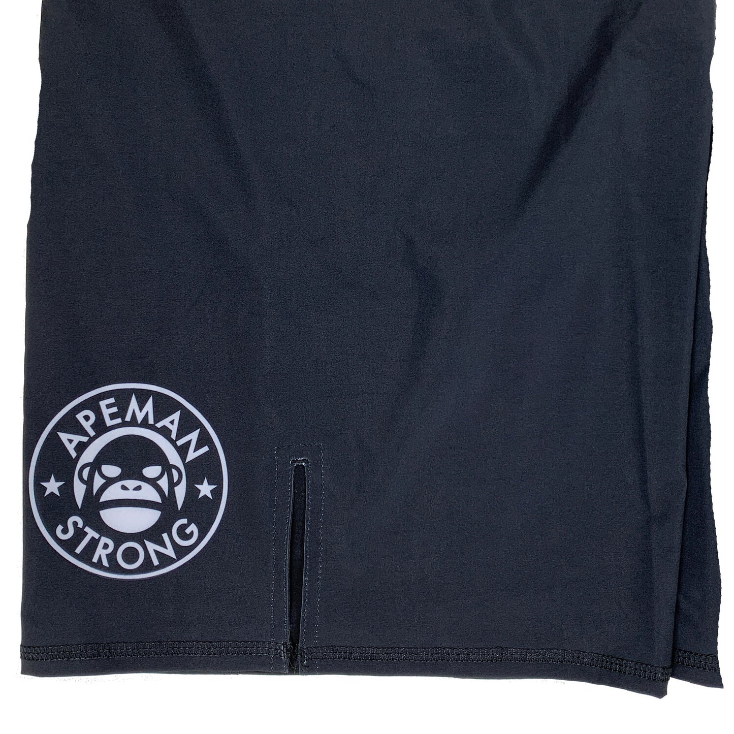 BLACK FIGHT SHORTS