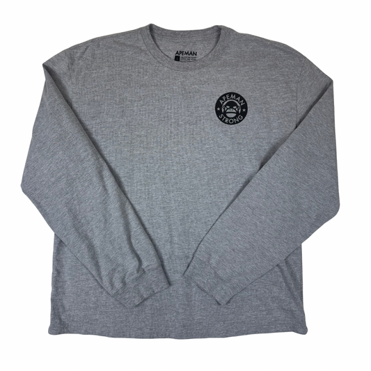 APEX LONG SLEEVE GRAY TEE