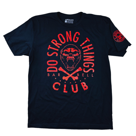 APEMAN BARBELL CLUB TEE - Apeman Strong Apeman Strong