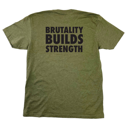 CORE BRUTALITY OLIVE TEE
