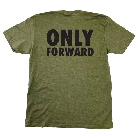 CORE FORWARD OLIVE TEE