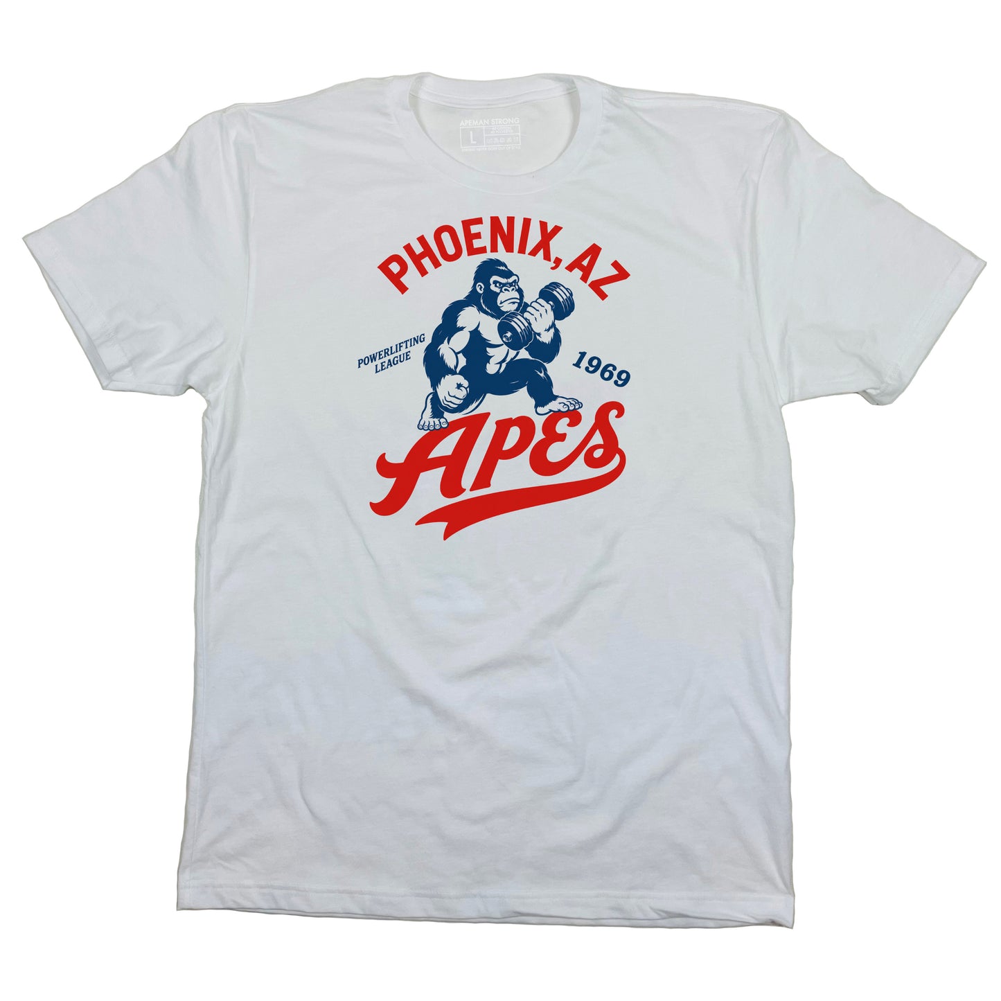 T-SHIRT APEMAN BARBELL CLUB
