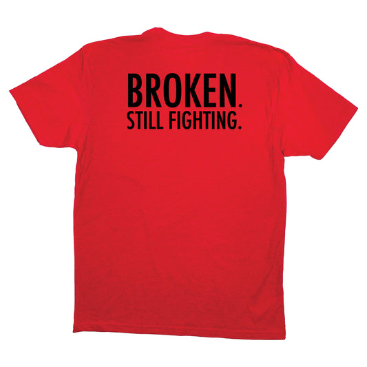 CORE BROKEN RED TEE
