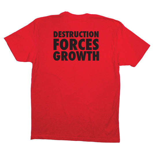 CORE DESTRUCTION RED TEE