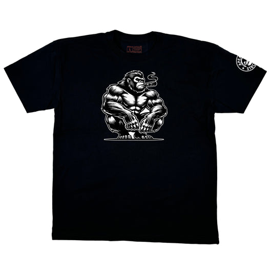 T-SHIRT ALPHA NOIR APEMAN